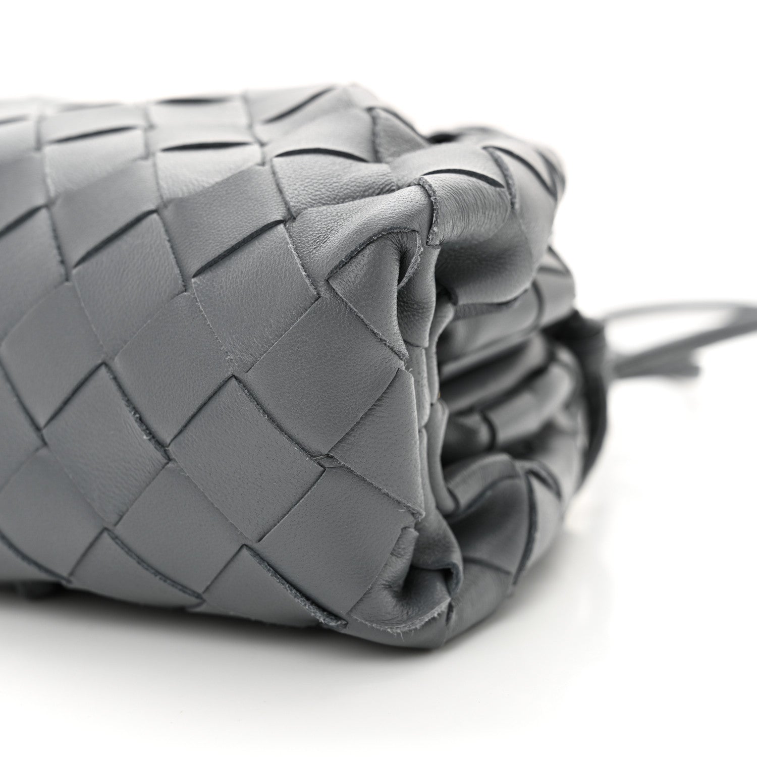 Bottega Veneta Nappa Intrecciato The Mini Pouch Thunder 10 of 11