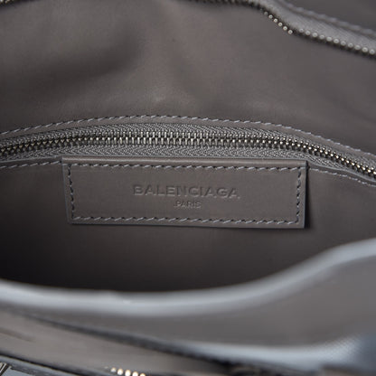 Balenciaga Technical Mesh Vegetable Calfskin Classic Silver Hardware City Gris Ardoise Gris Pyrite 6 of 9