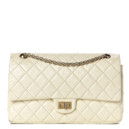 Chanel Aged Calfskin 2.55 Reissue 226 Flap Ivory 1 of 20