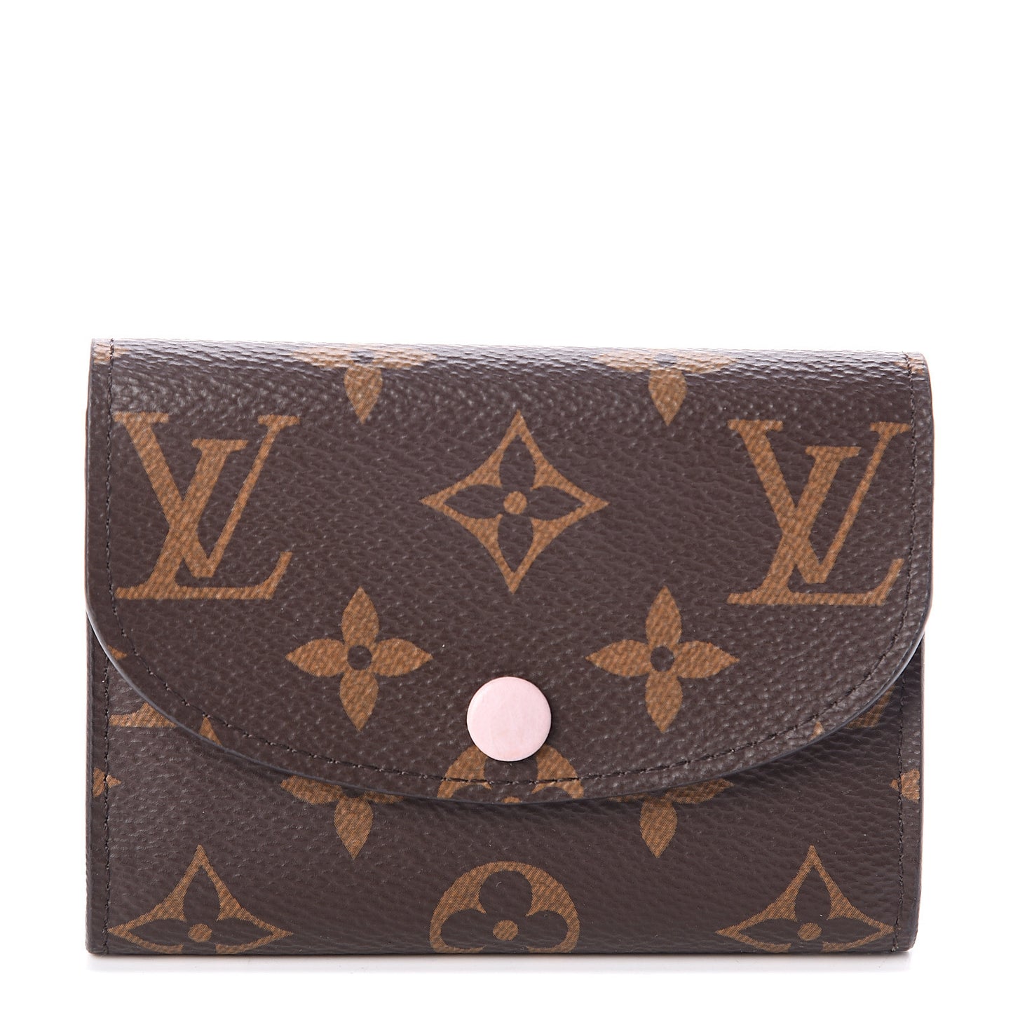Monogram Rosalie Coin Purse Rose Ballerine