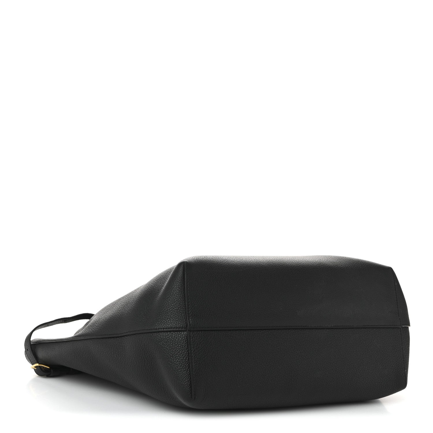 Celine Grained Calfskin Triomphe Medium Cabas Anais Black 4 of 10