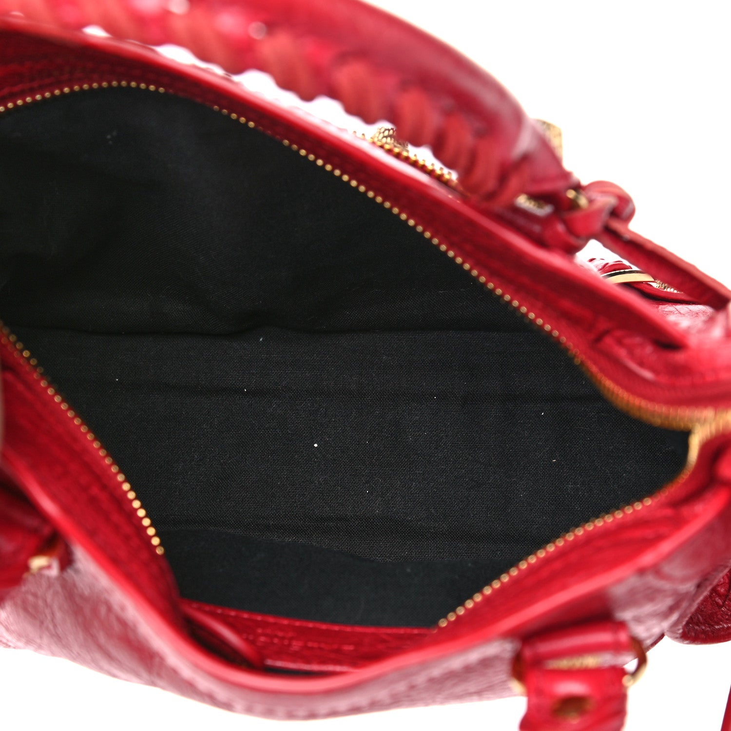 Balenciaga Agneau Giant 12 Gold Hardware Mini City Rouge Sapphire 5 of 15