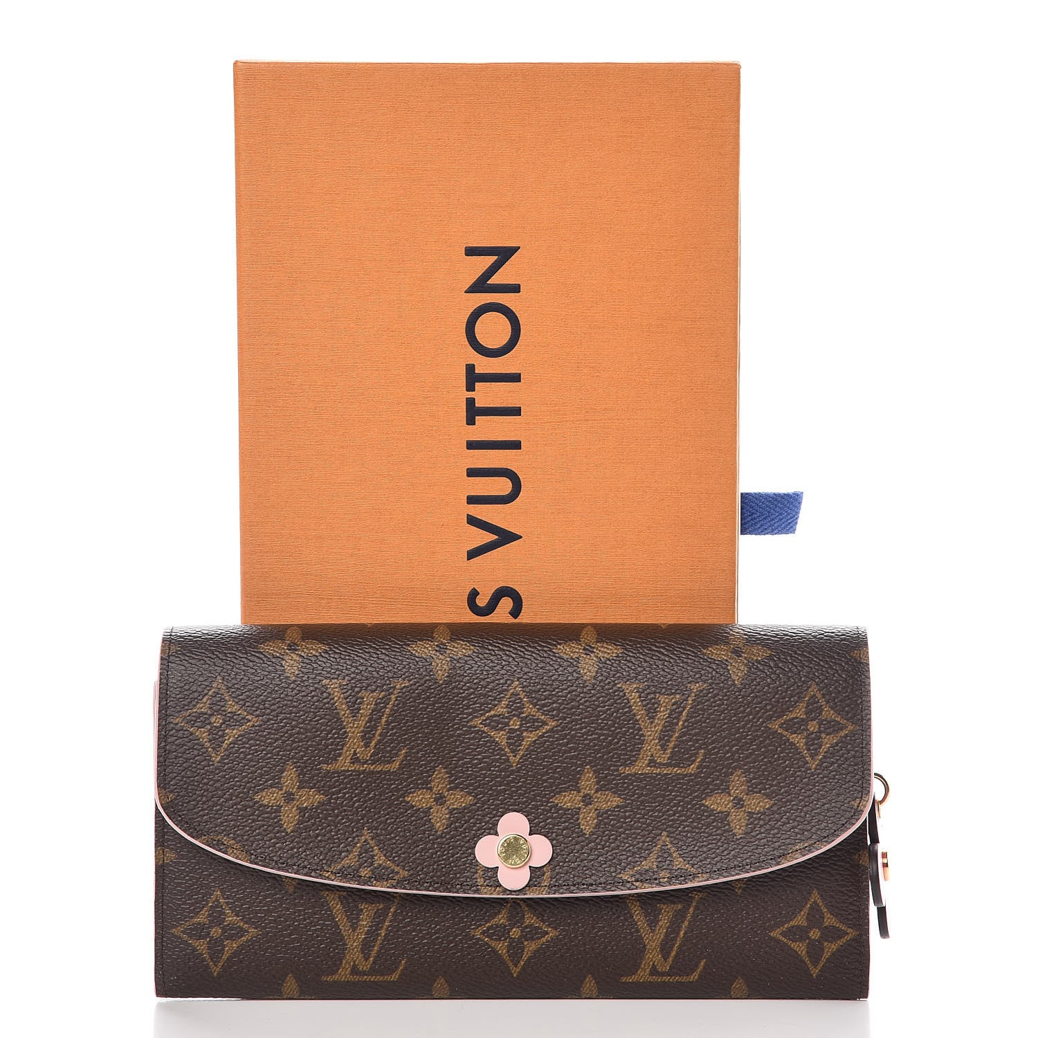 Louis Vuitton Monogram Bloom Flower Emilie Wallet 7 of 7