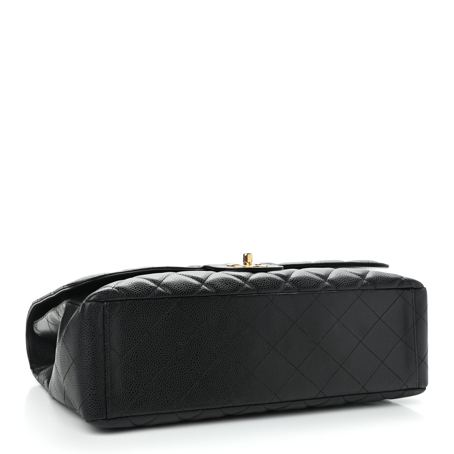 Chanel Caviar Quilted Maxi Single Flap Black 3 of 10