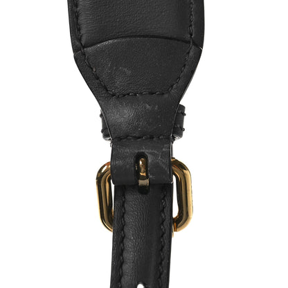 Fendi Vitello Seta Chenille FF Mini Peekaboo Iconic Satchel Anthracite Asfalto 9 of 11