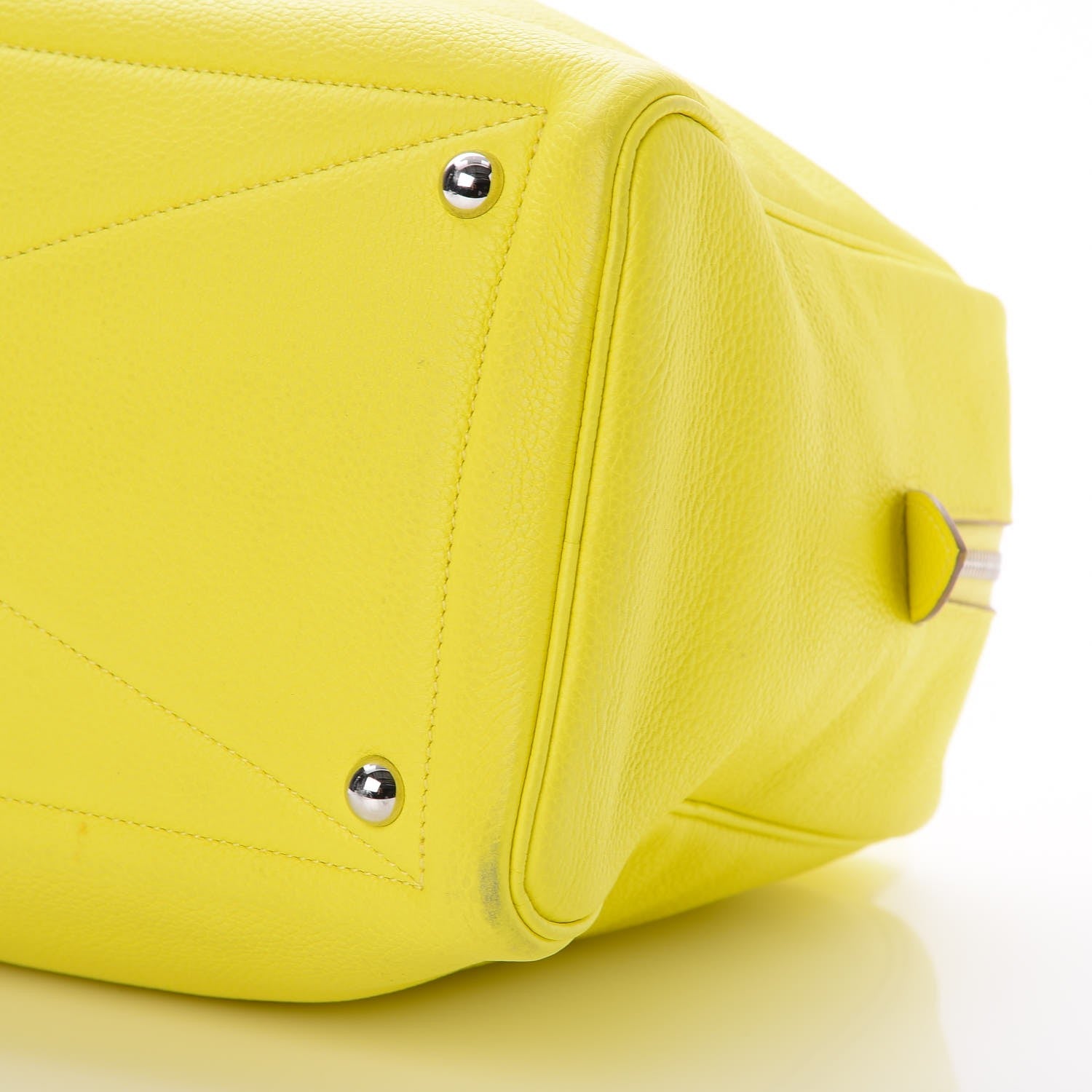 Hermes Veau Alamo Victoria II 35 Lime 9 of 10