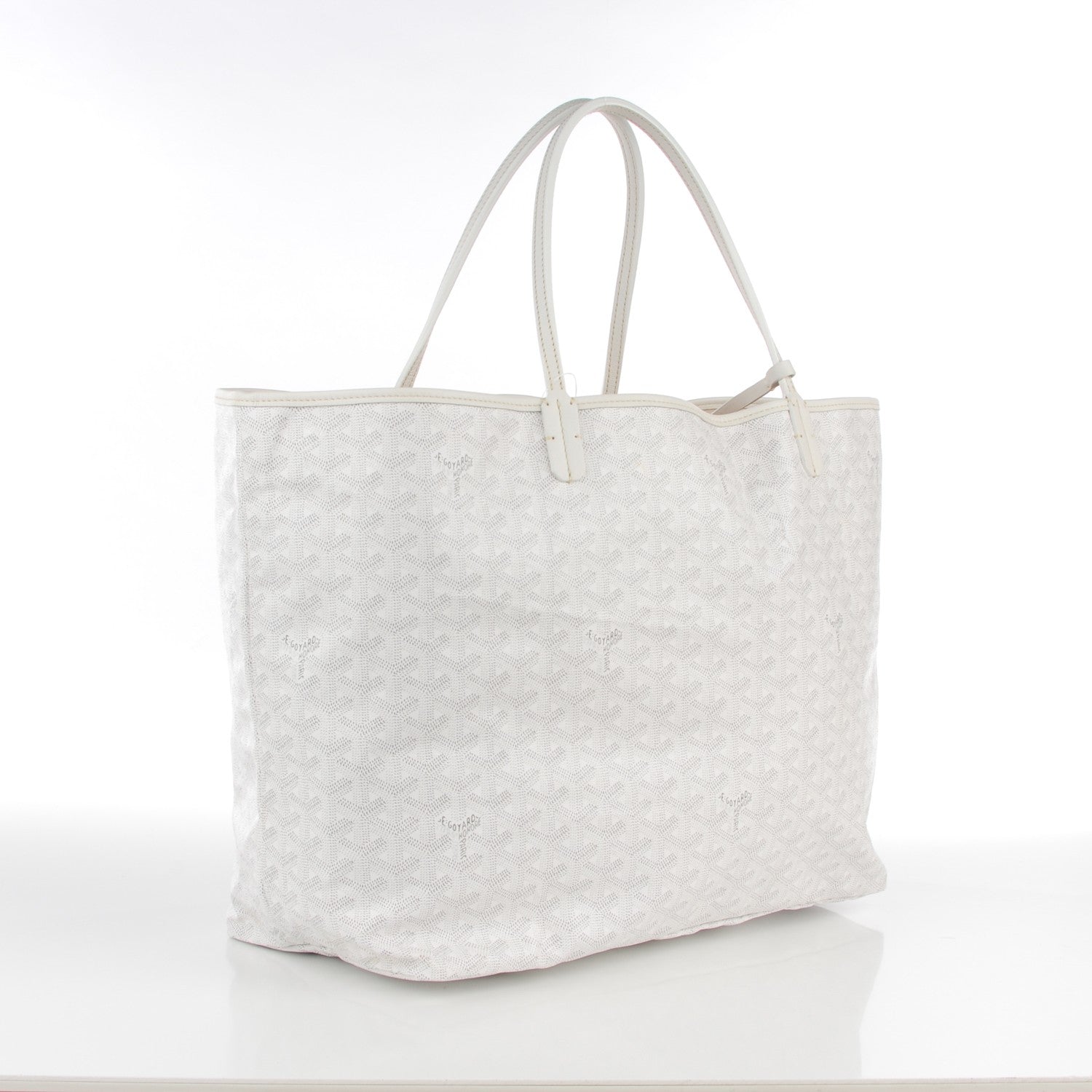 Goyard Goyardine Saint Louis GM White 4 of 8