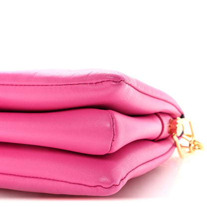 Louis Vuitton Lambskin Embossed Monogram Coussin PM Rose Miami 9 of 9