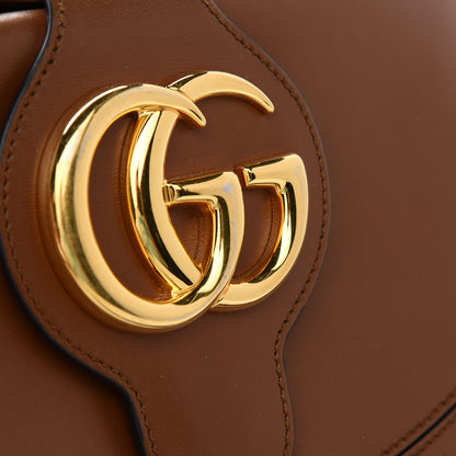 Gucci Boarded Plutone Calfskin Medium Arli Shoulder Bag Nocciola 11 of 11