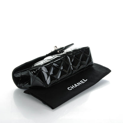 Chanel Patent Quilted Small Coco Shine Flap Black 4 of 8