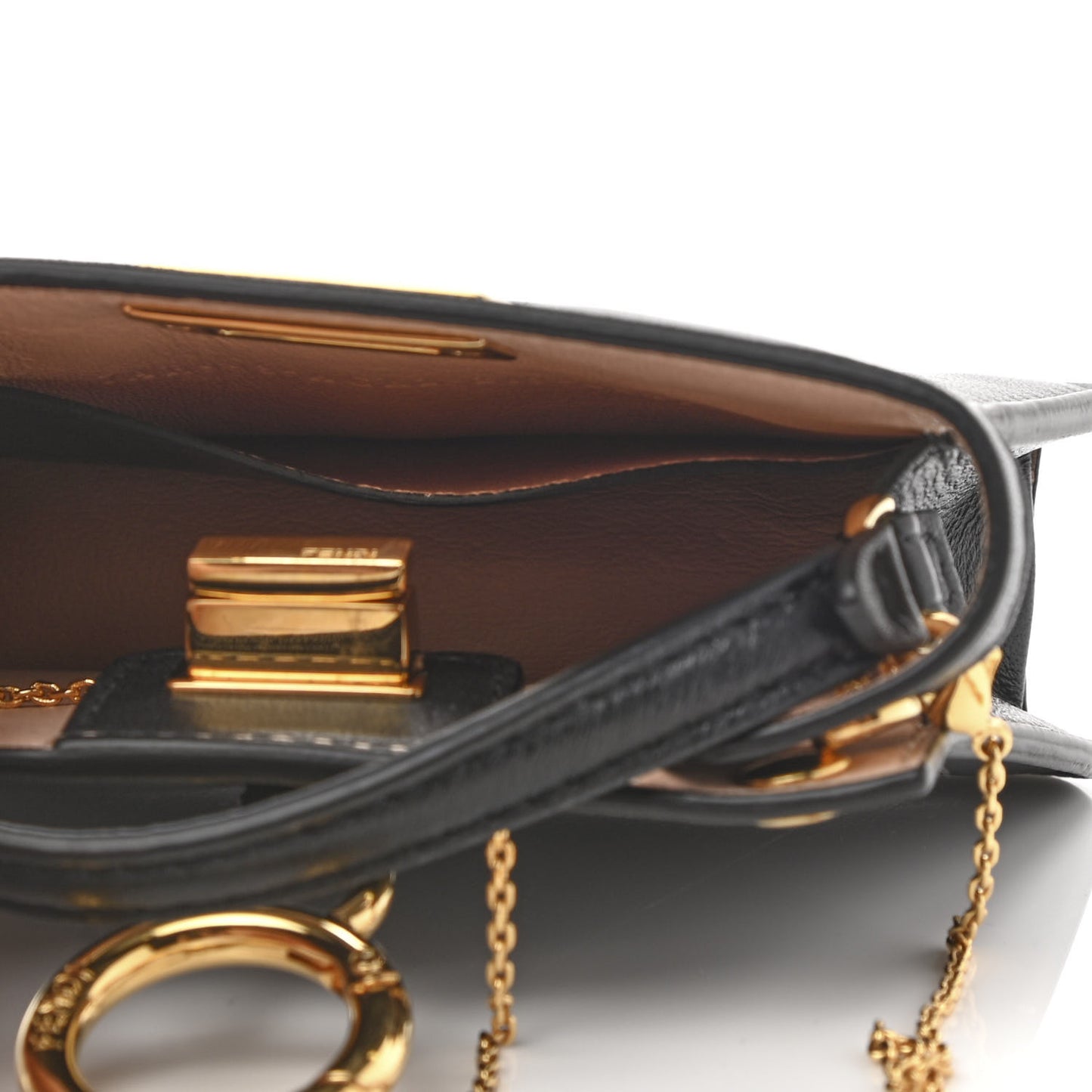 Nappa Sigma Pico Peekaboo Charm Black