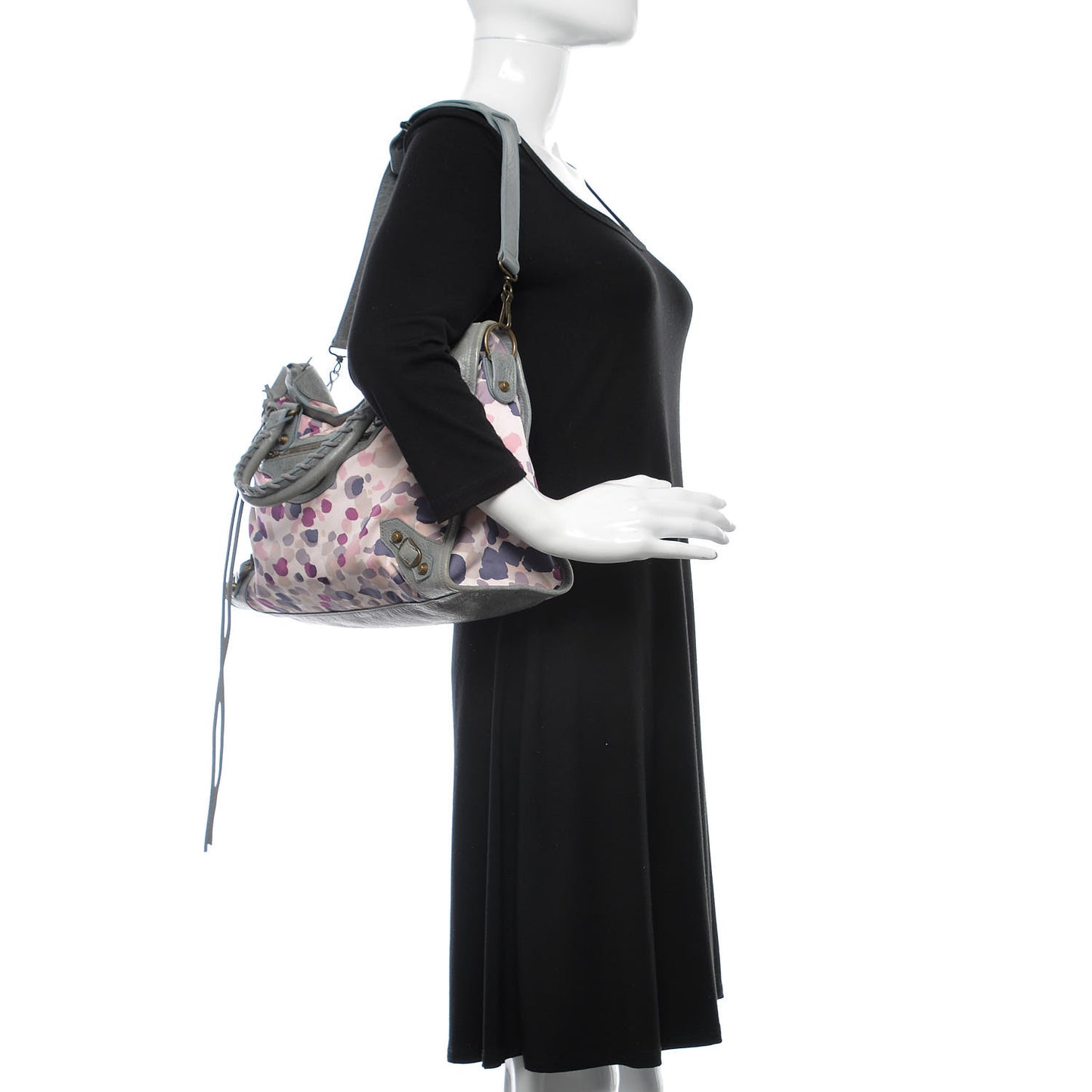 Agneau Nylon Watercolor City Grey