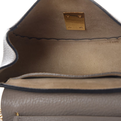 Chloe Grained Lambskin Mini Drew Shoulder Bag Motty Grey 5 of 8