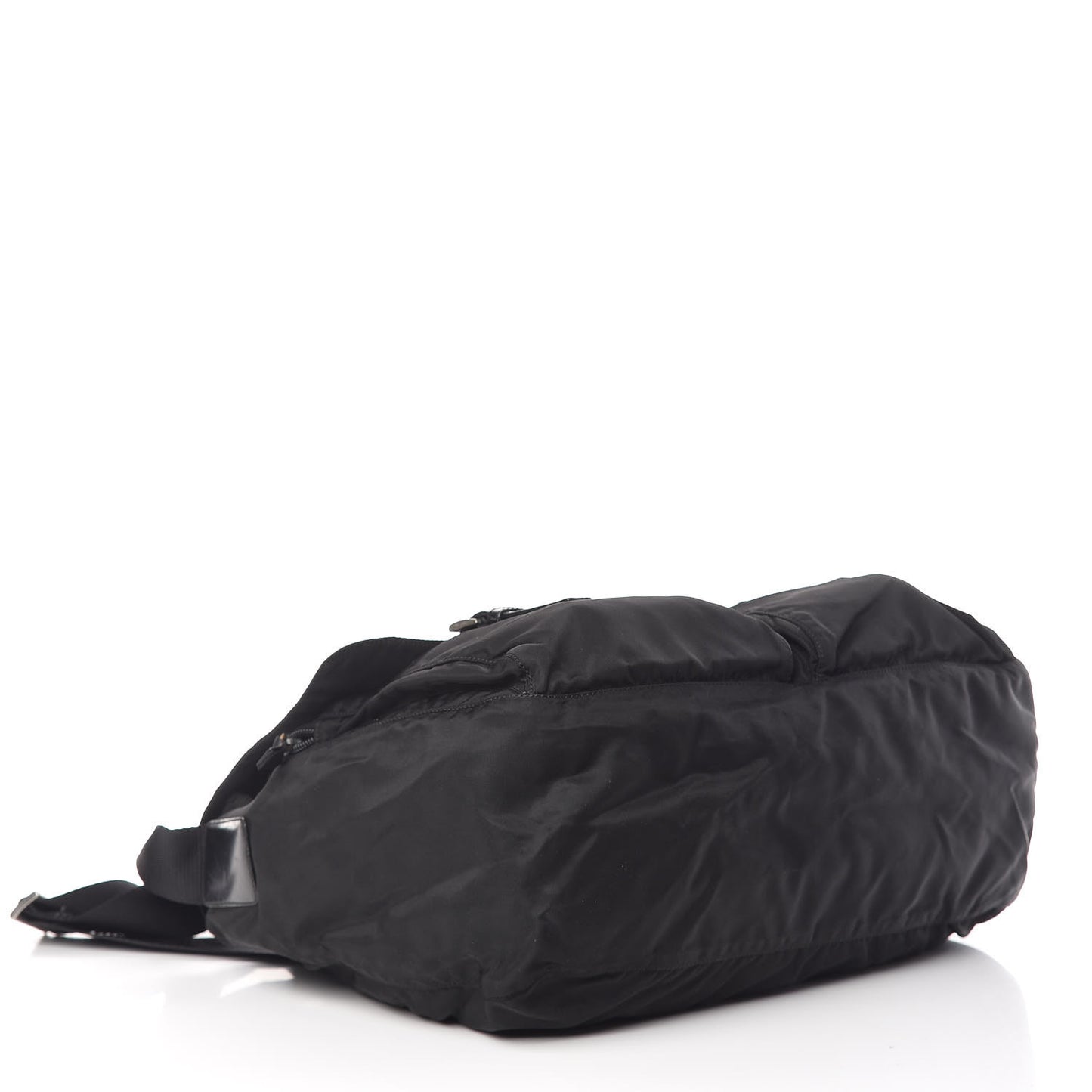 Tessuto Nylon Messenger Bag Black