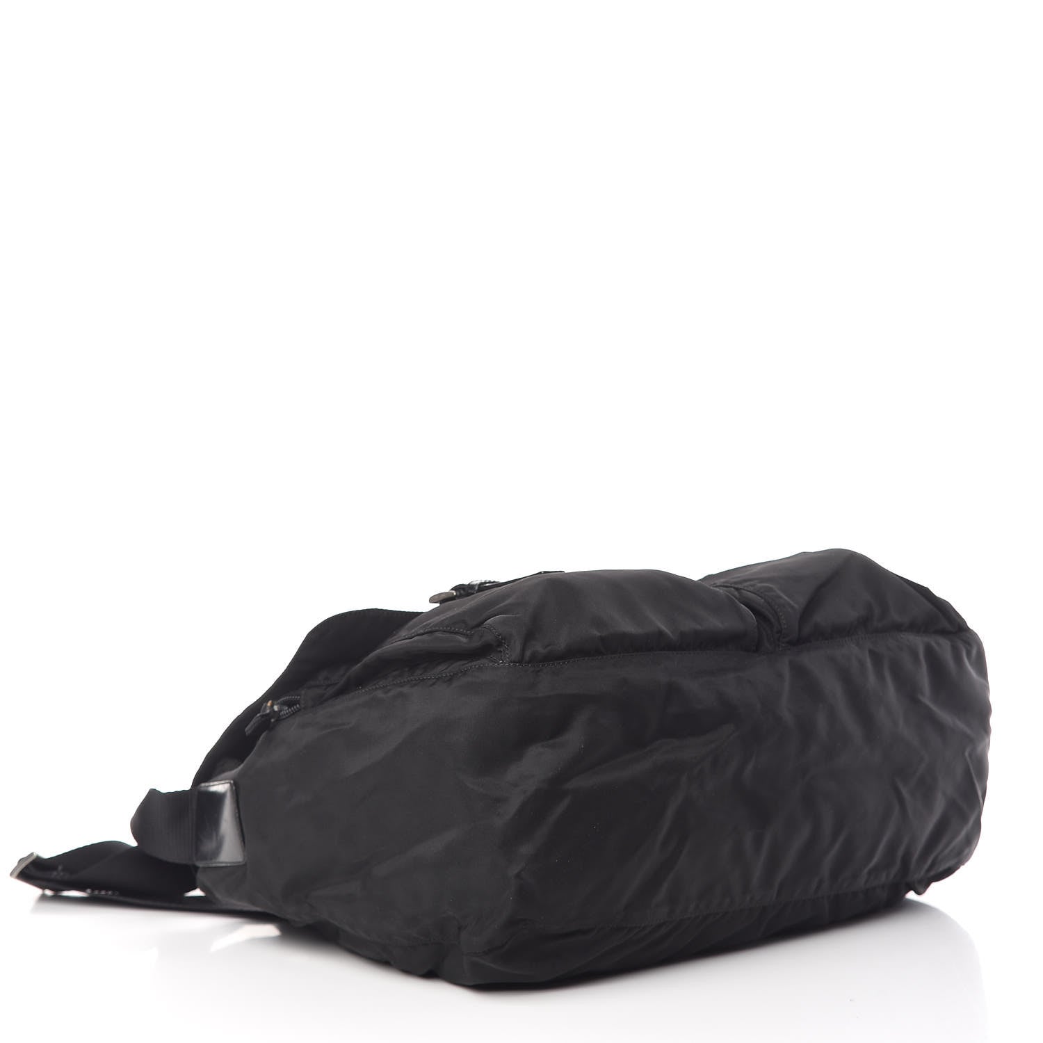 Prada Tessuto Nylon Messenger Bag Black 4 of 17