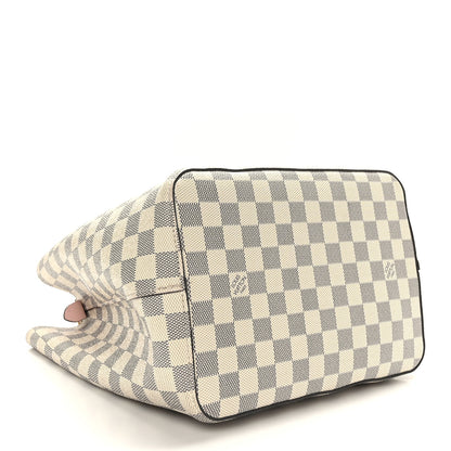 Louis Vuitton Damier Azur Neonoe MM Eau De Rose 4 of 10