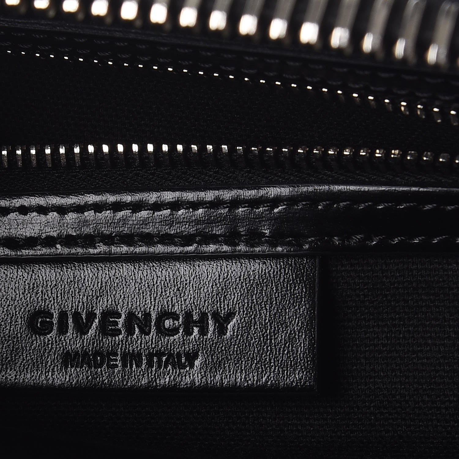 Givenchy Shiny Lord Calfskin Medium Antigona Black 6 of 8