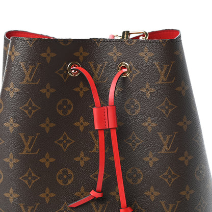 Louis Vuitton Monogram Neonoe MM Coquelicot 6 of 8