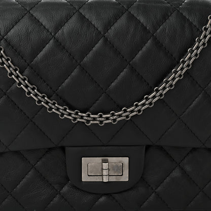 Chanel Aged Calfskin Quilted 2.55 Reissue 227 Flap Black 8 of 10