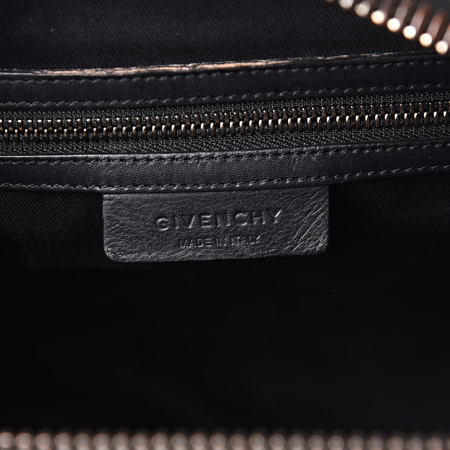 Givenchy Shiny Lord Calfskin Small Antigona Black 6 of 10