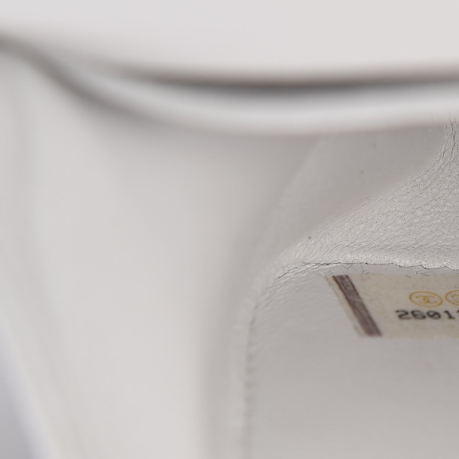 Chanel Lizard Calfskin Small Boy Flap White 7 of 10