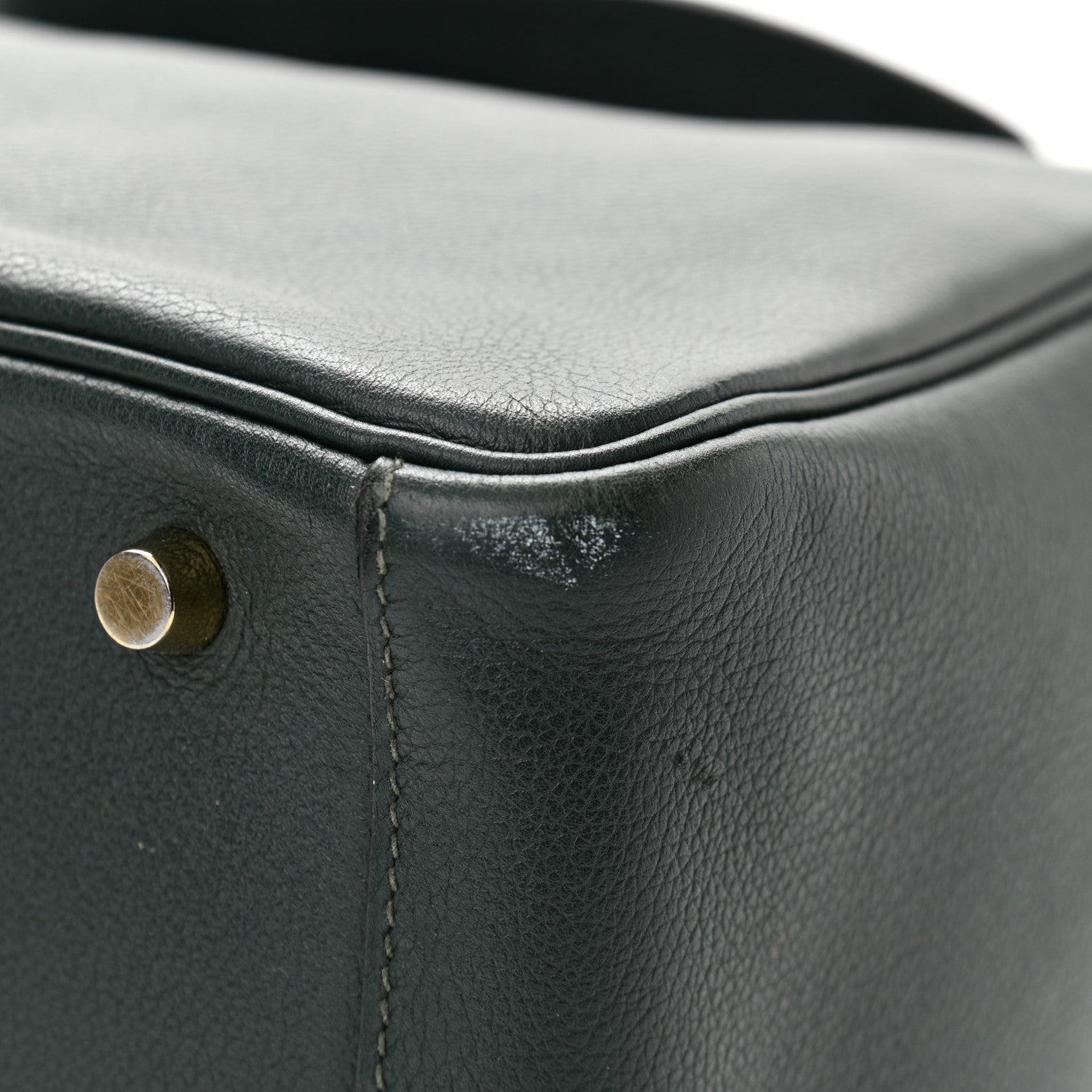 Hermes Taurillon Clemence Lindy 30 Vert Cypress 11 of 12