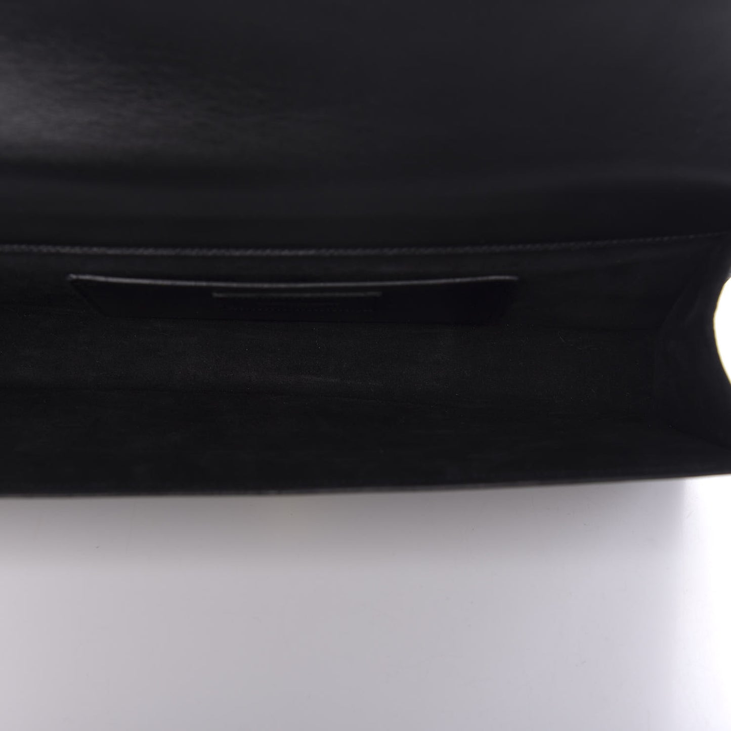 Calfskin Classic Monogram Tassel Clutch Black