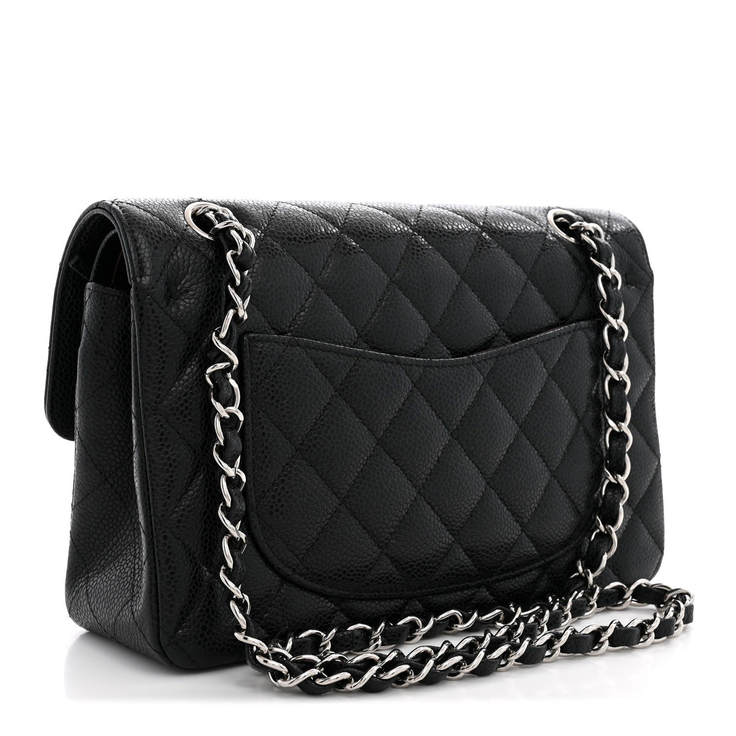 Chanel Caviar Quilted Small Double Flap Black 3 of 11