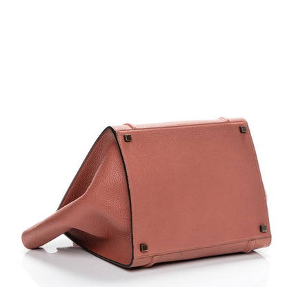 Celine Shiny Grained Calfskin Medium Phantom Luggage Terracotta 4 of 8