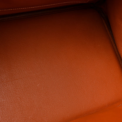 Hermes Chevre de Coromandel Birkin 40 Cognac 12 of 18