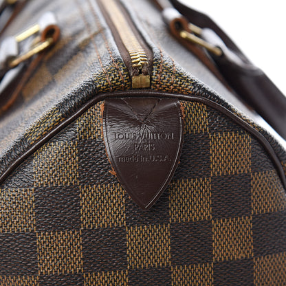 Louis Vuitton Damier Ebene Speedy 30 7 of 24