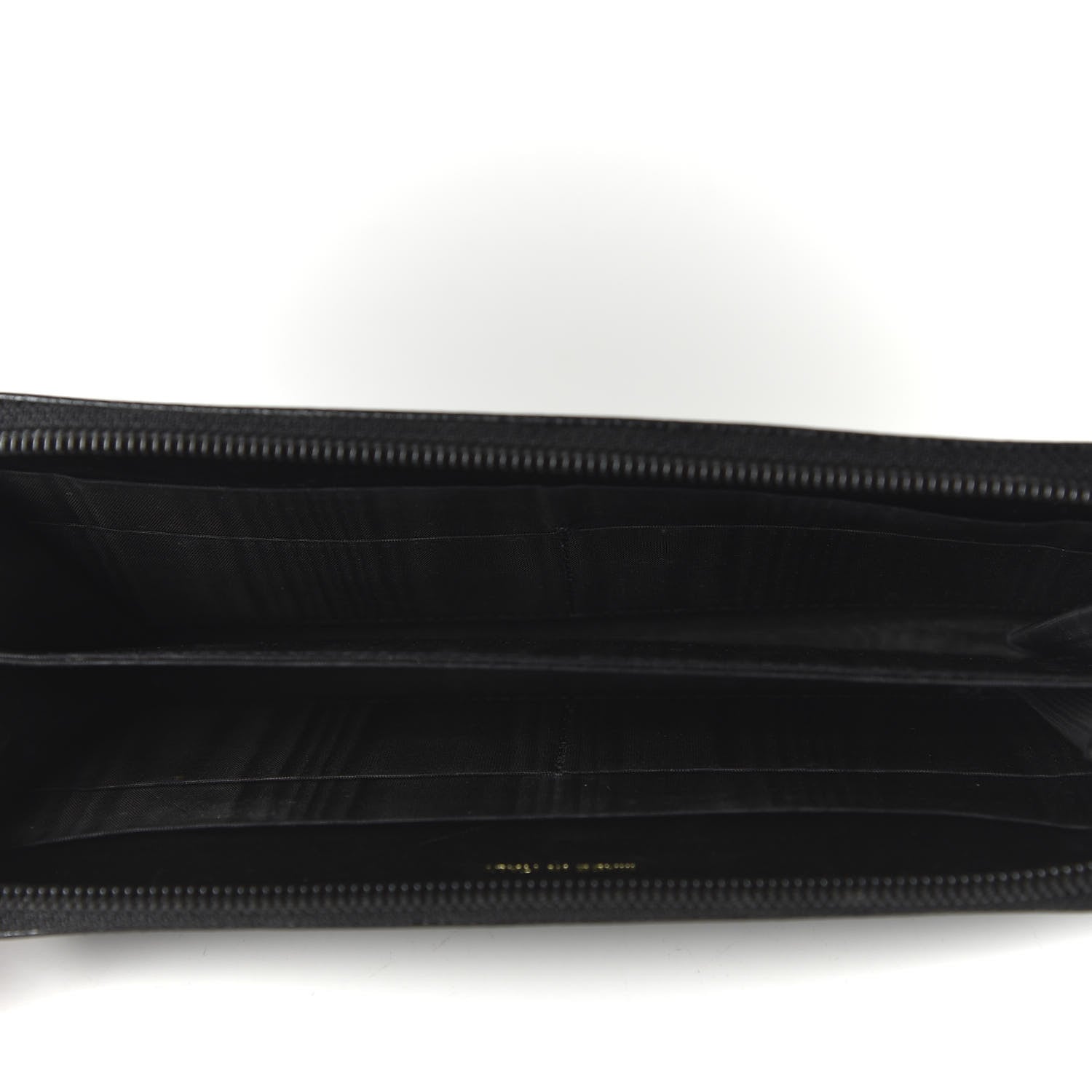 Chanel Caviar Large Timeless CC Zip Around Wallet Black 5 of 12