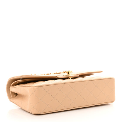 Chanel Caviar Quilted Medium Double Flap Beige 4 of 11
