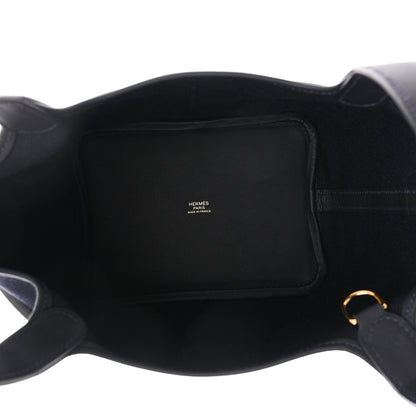 Hermes Toile Goeland Swift Cargo Picotin Lock 18 Bleu Marine 5 of 10