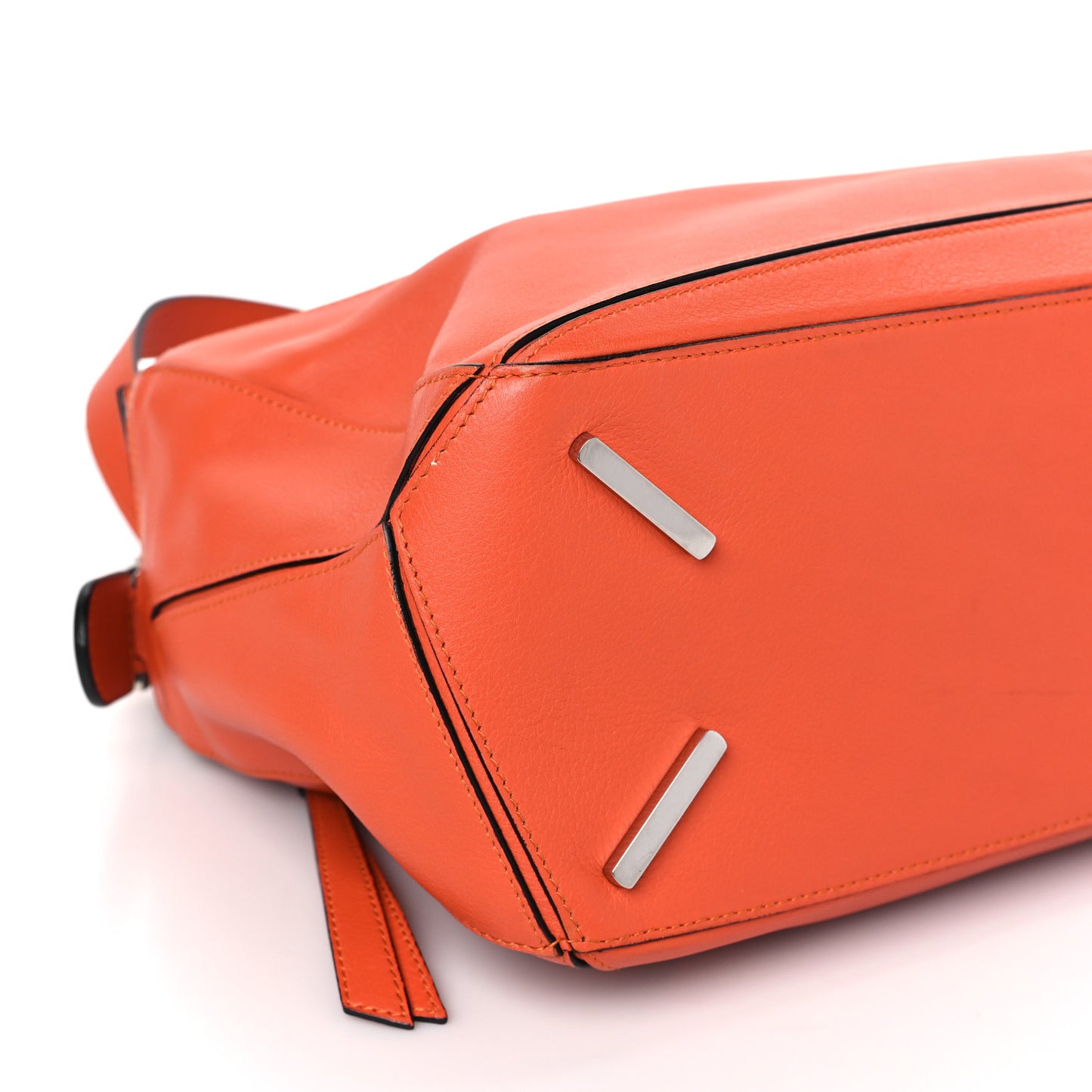 Calfskin Medium Puzzle Bag Orange