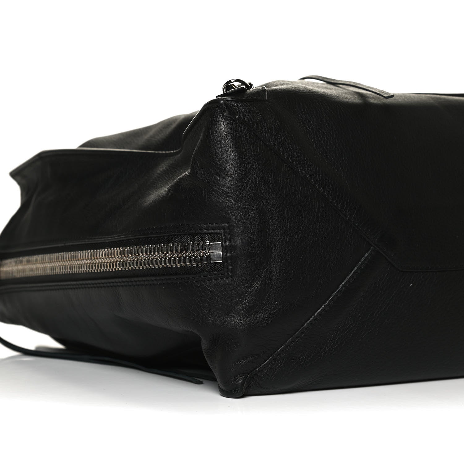 Balenciaga Supple Calfskin Papier A4 Zip Around Tote Black 9 of 14