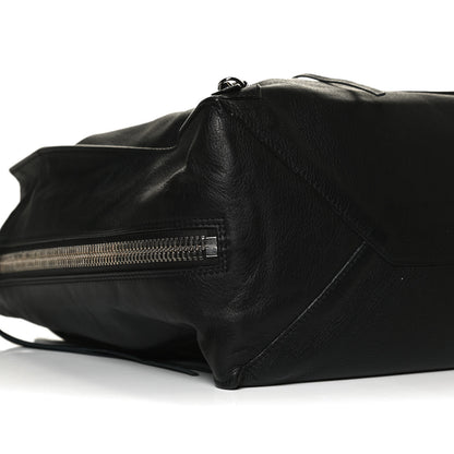 Balenciaga Supple Calfskin Papier A4 Zip Around Tote Black 9 of 14