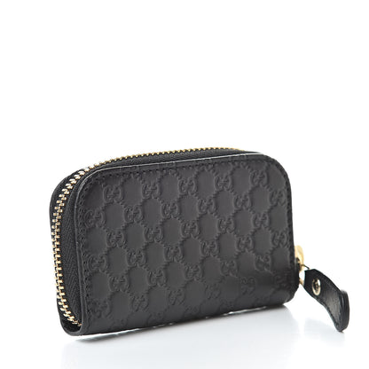 Gucci Microguccissima Zip Around Card Case Black 3 of 8