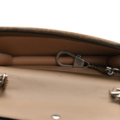 Gucci GG Supreme Monogram Super Mini Dionysus Shoulder Bag Taupe 5 of 9