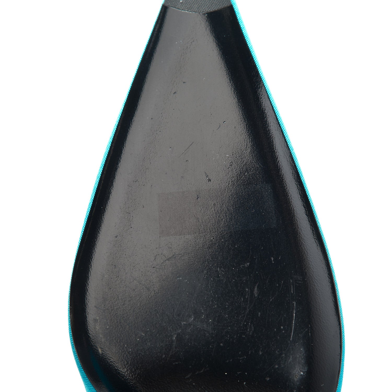 Balenciaga Spandex Knife Pointed 110mm Pumps 36.5 Bleu Turquoise 10 of 15