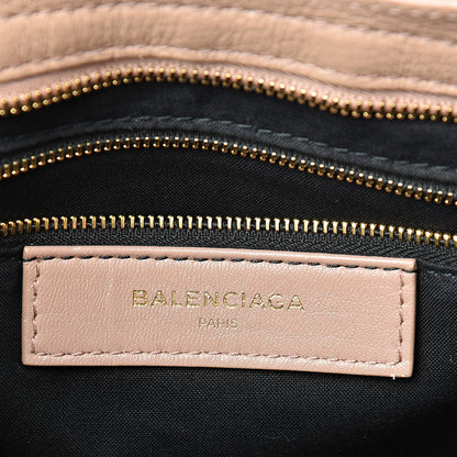 Balenciaga Chevre Gold Metallic Edge Hardware S City Rose Des Sables 5 of 14