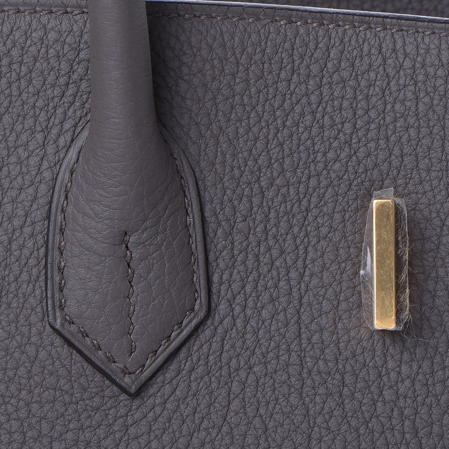 Hermes Togo Birkin 35 Etain 27 of 37