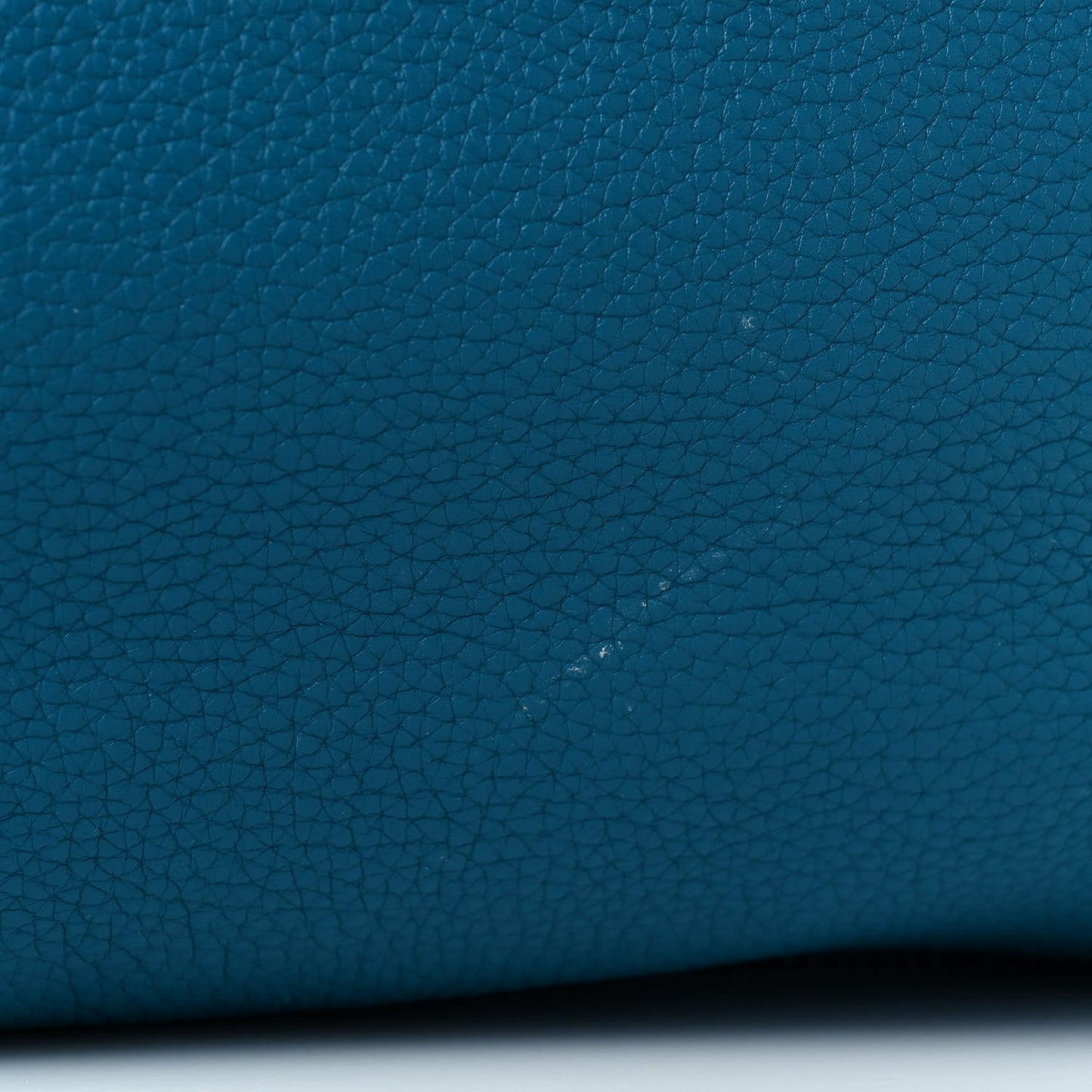 Taurillon Clemence Double Sens 36 Reversible Tote Bleu Sapphire Izmir