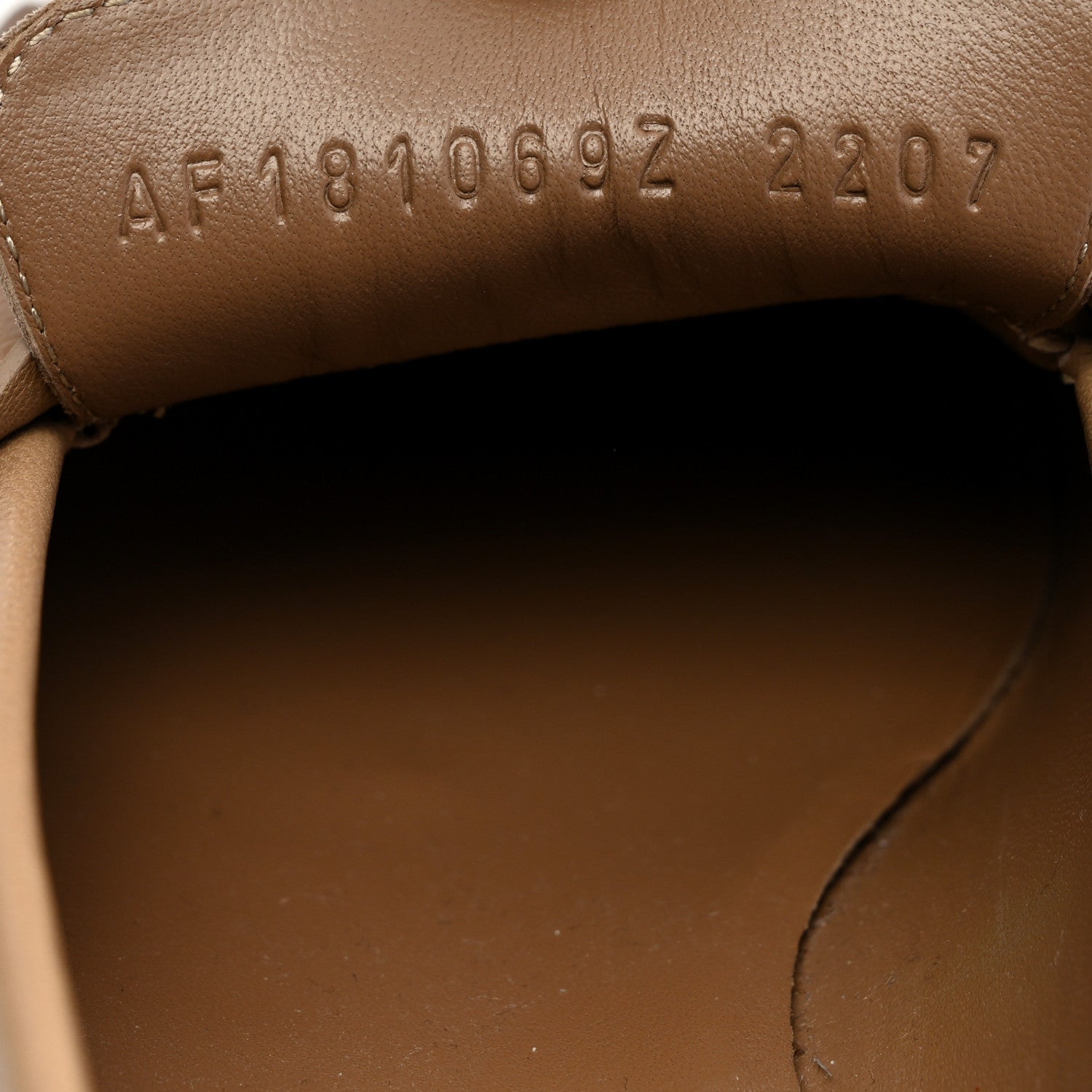 Hermes Goatskin Womens Royal Loafers 36 Beige Argile 7 of 9