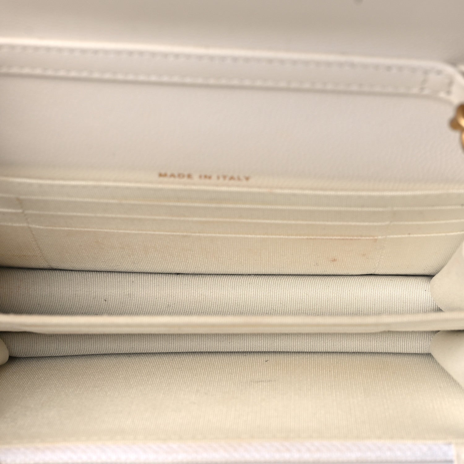 Chanel Caviar Quilted Mini Bracelet On Chain Wallet On Chain WOC White 5 of 12