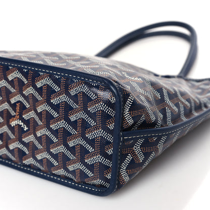 Goyard Goyardine Reversible Mini Anjou Blue Marine 9 of 14