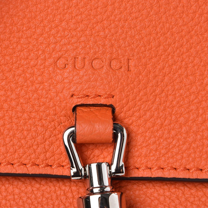 Gucci Grand Prix Calfskin Jackie Convertible Shoulder Bag Orange 6 of 11