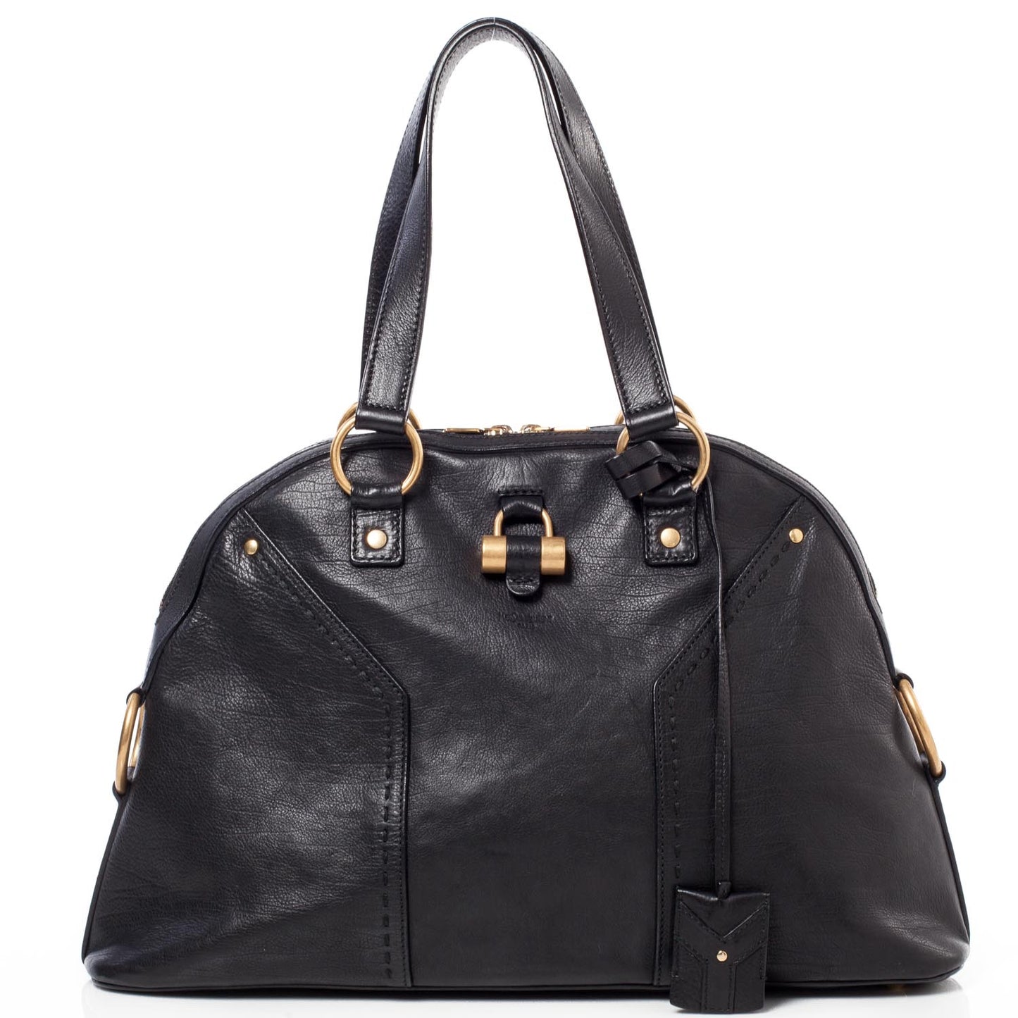 Leather Large Muse Black
