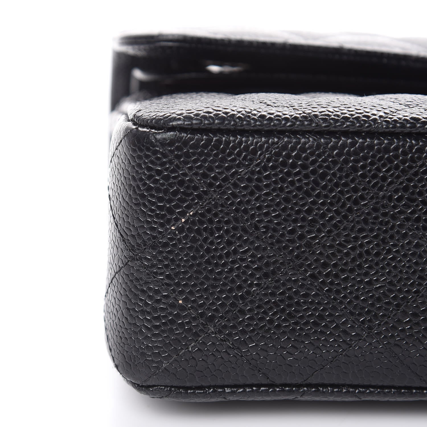 Chanel Caviar Quilted Small Double Flap Black 10 of 14