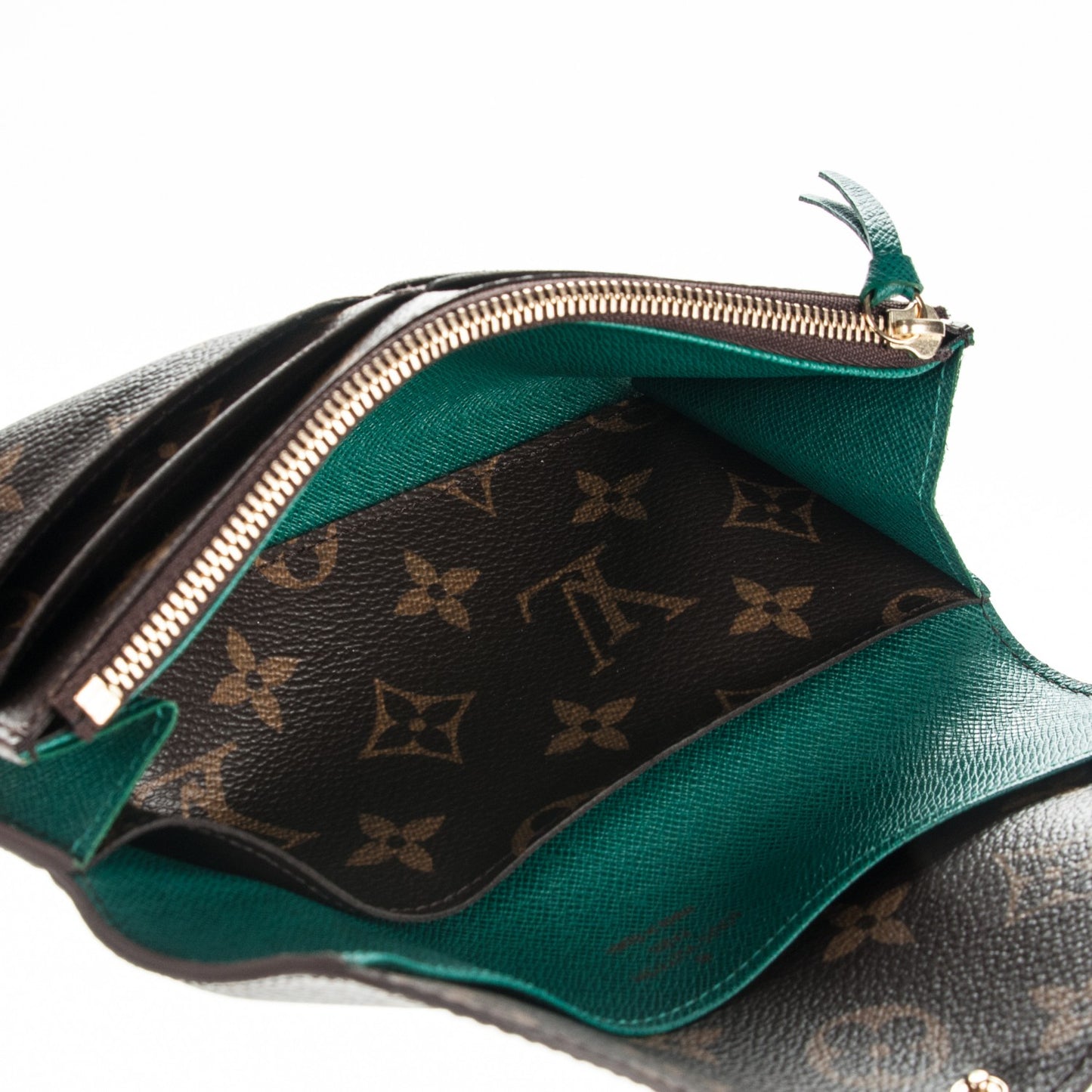 Monogram Emilie Wallet Vert